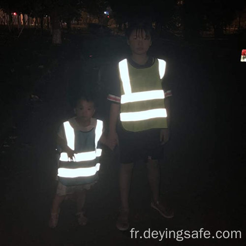 Gilet de sécurité haute visibilité pour enfants